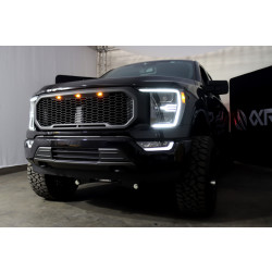 Купити Передні фари Ford F150 2021-2022 LED LUXX серія колір Alpha-Black AlphaRex AHL-FF21-G2-PL-SA-FLB