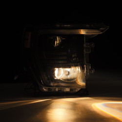 Купити Передні фари Ford F150 2021-2022  PRO серія колір Alpha-Black AlphaRex AHL-FF21-P-S-FLB