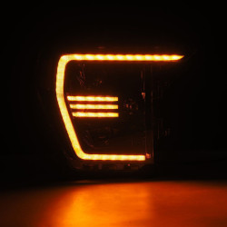 Купити Передні фари Ford F150 2021-2022  PRO серія колір Alpha-Black AlphaRex AHL-FF21-P-S-FLB