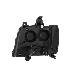 Купити Передні фари Chevy Tahoe 2007-2013 G2 Style PRO серія чорні AlphaRex AHL-CT07-P-SA-B
