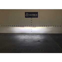 Купить Передние фары Dodge Ram 1500 Classic 2002-2005 LED LUXX серия цвет Alpha-Black AlphaRex AHL-DR02-PL-SA-FLB