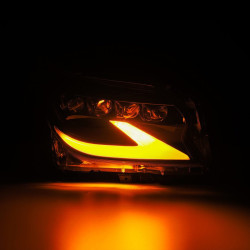 Купить Передние фары Lexus GX460 2014-2019 LED NOVA серия цвет Alpha-Black AlphaRex AHL-LG14-N-FLB