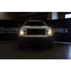 Купить Передние фары Ford F150 2018-2020 G2 Style PRO серия черные AlphaRex AHL-FF18-G2-P-S-B