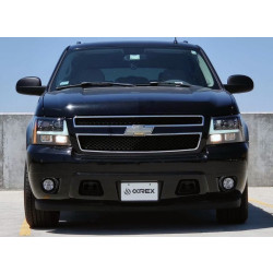 Купить Передние фары LED G2 Style Chevy Tahoe 2007-2013 LUXX серия черные AlphaRex AHL-CT07-PL-SA-B