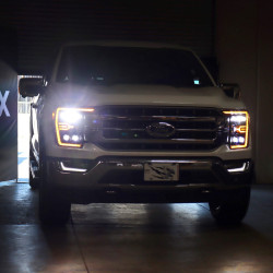 Buy Ford Ford F150 2021-2022 LED NOVA Series Black Alparex Ahl-FF21-G2-N-B