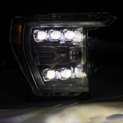 Buy Ford Ford F150 2021-2022 LED NOVA Series Black Alparex Ahl-FF21-G2-N-B