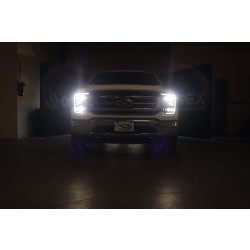 Buy Ford Ford F150 2021-2022 LED NOVA Series Black Alparex Ahl-FF21-G2-N-B