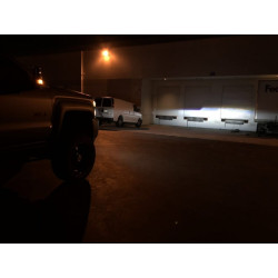 Купить Передние фары Chevrolet Silverado 3500HD 2015-2019 LED NOVA серия хром / хром Grill вставка AlphaRex AHL-CL215-N-SA-C..