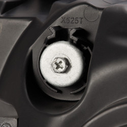 Купить Передние фары Ford F250 2005-2007 PRO серия черные AlphaRex AHL-FD05-P-S-B