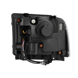 Купить Передние фары Ford F250 2005-2007 LED NOVA серия цвет Alpha-Black AlphaRex AHL-FD05-N-FLB