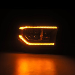 Купити Передні фари Toyota Tundra 2007-2013 LED NOVA серія чорні AlphaRex AHL-TUN07-G2-N-B