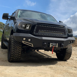 Купити Передні фари Toyota Tundra 2007-2013 LED LUXX серія колір Alpha-Black AlphaRex AHL-TUN07-G2-PL-SA-FLB