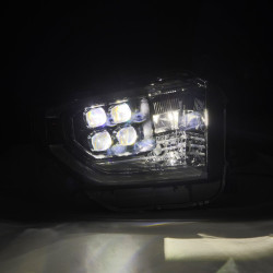 Купити Передні фари Toyota Tundra 2014-2021 LED NOVA серія колір Alpha-Black AlphaRex AHL-TUN14-G2-N-FLB