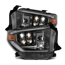Купити Передні фари Toyota Tundra 2014-2021 LED NOVA серія колір Alpha-Black AlphaRex AHL-TUN14-G2-N-FLB
