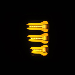 Купити Задні фари Ford F150 2021+ LED LUXX серія чорні AlphaRex RTL-FF21-SA-YW-BS