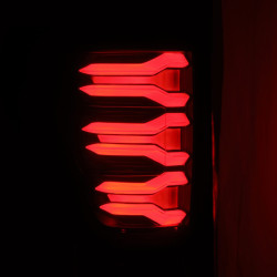 Купити Задні фари Ford F150 2021+ LED LUXX серія чорні AlphaRex RTL-FF21-SA-YW-BS