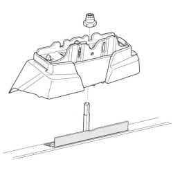 Купить Монтажный комплект Thule 7170 для Mercedes-Benz CLA-Class (X117)(wagon) 2013-2019 (TH 187170)