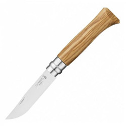 Buy Knife Opinel # 8 Vri, Olive, Packaging (002020)