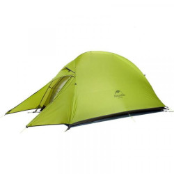 Купить Намет надлегкий одномісний з футпринтом Naturehike Cloud Up 1 Updated NH18T010-T, 210T, зелений