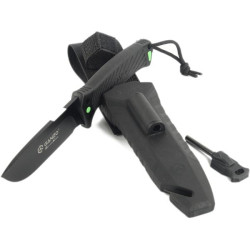 Buy Knife ganzo g8012v2-bk black (G8012V2-bk) with paracord