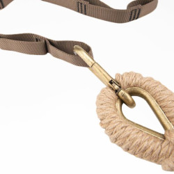 Купить Гамак одномісний без перекидання Naturehike NH20DC001, бавовна, коричневий