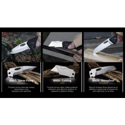 Купити Ніж складаний Roxon S502U, чорний