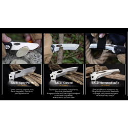 Купить Ніж складаний Roxon S502U, чорний