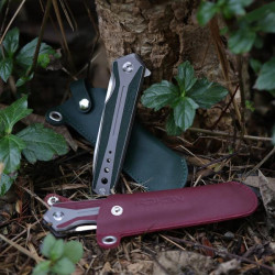 Купить Чохол шкіряний для К1, зелений