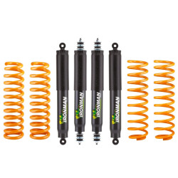 Buy Ironman +45 mm / 300+ kg suspension set on Land Rover Defender 90 (Foam Cell)