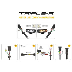 Buy Optics set for Ford Ranger 2023+ in the radiator grille-Lazer GK-FR-05K