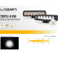 Купити Комплект оптики для Ford Ranger Raptor 2023+ в решітку радіатора - LAZER GK-RAP-02K