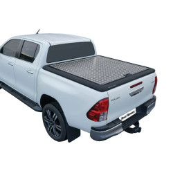 Купить Крышка для Toyota Hilux DC 15+ алюминиевая серебристая от Road Ranger EVO450