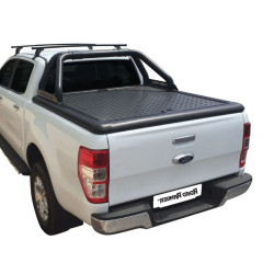 Купить Крышка для Ford Ranger DC (15-23) алюминиевая черная от Road Ranger EVO330B