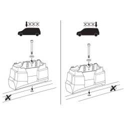 Купити Монтажный комплект Thule 7061 для Mercedes-Benz V-Class (W447) 2014→ / Vito/Viano (W639) 2004-2013 (TH 187061)
