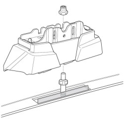 Купити Монтажный комплект Thule 7177 для Mercedes-Benz GLC-Class (C254)(coupe) 2023→ (TH 187177)