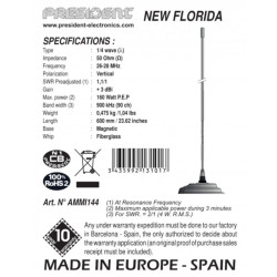 Купити Антена President NEW FLORIDA AMMI144