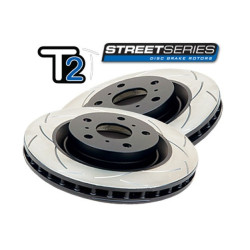 Купить Усиленный тормозной диск T2 SLOT Toyota LC300 R17 22+, передний DBA3768S