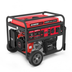Buy Alligator generator gasoline 6.5kW (Nom 6.0kW) with electric starter