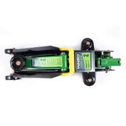 Купить Домкрат гидравлический, подкатной, 2т, 8,5 кг, высота 135-335мм, картонная упаковка