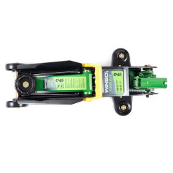 Купить Домкрат гидравлический, подкатной, 2т, 8,5 кг, высота 135-335мм, пластиковая упаковка