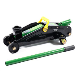 Купить Домкрат гидравлический, подкатной, 2т, 8,5 кг, высота 135-335мм, пластиковая упаковка