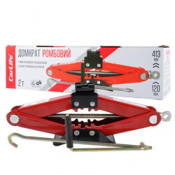 Купити Домкрат ромбовий CarLife 2т 120-413мм SJ224