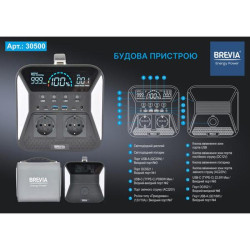 Купити Зарядна станція Brevia 500W NCA