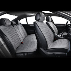 Купить Комплект премиум накидок для сидений BELTEX Chicago, grey