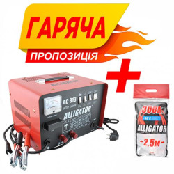 Buy Set of the Launcher device A battery Alligator 12/24V, 45A + Wire-Kriing of Alligator 300A