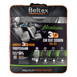 Buy Set, 3D Beltex Montana seats covers, grey