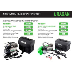 Buy Compressor Automobile Uragan with Square Squads