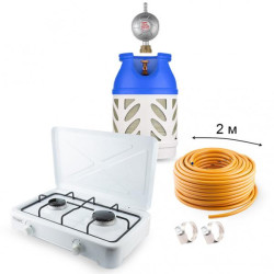 Buy Gas Set: HEXAGON BYON 18,2l, gearbox, hose, portable OR-2011, clamps