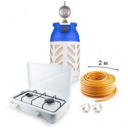 Buy Gas Set: Hexagon Ballon 24.5l, Reducer, Hosne, Portable OR-2011, Clamps