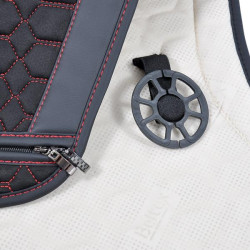 Buy Premium capes for front seats Beltex Monte Carlo, Black-Red 2pcs.